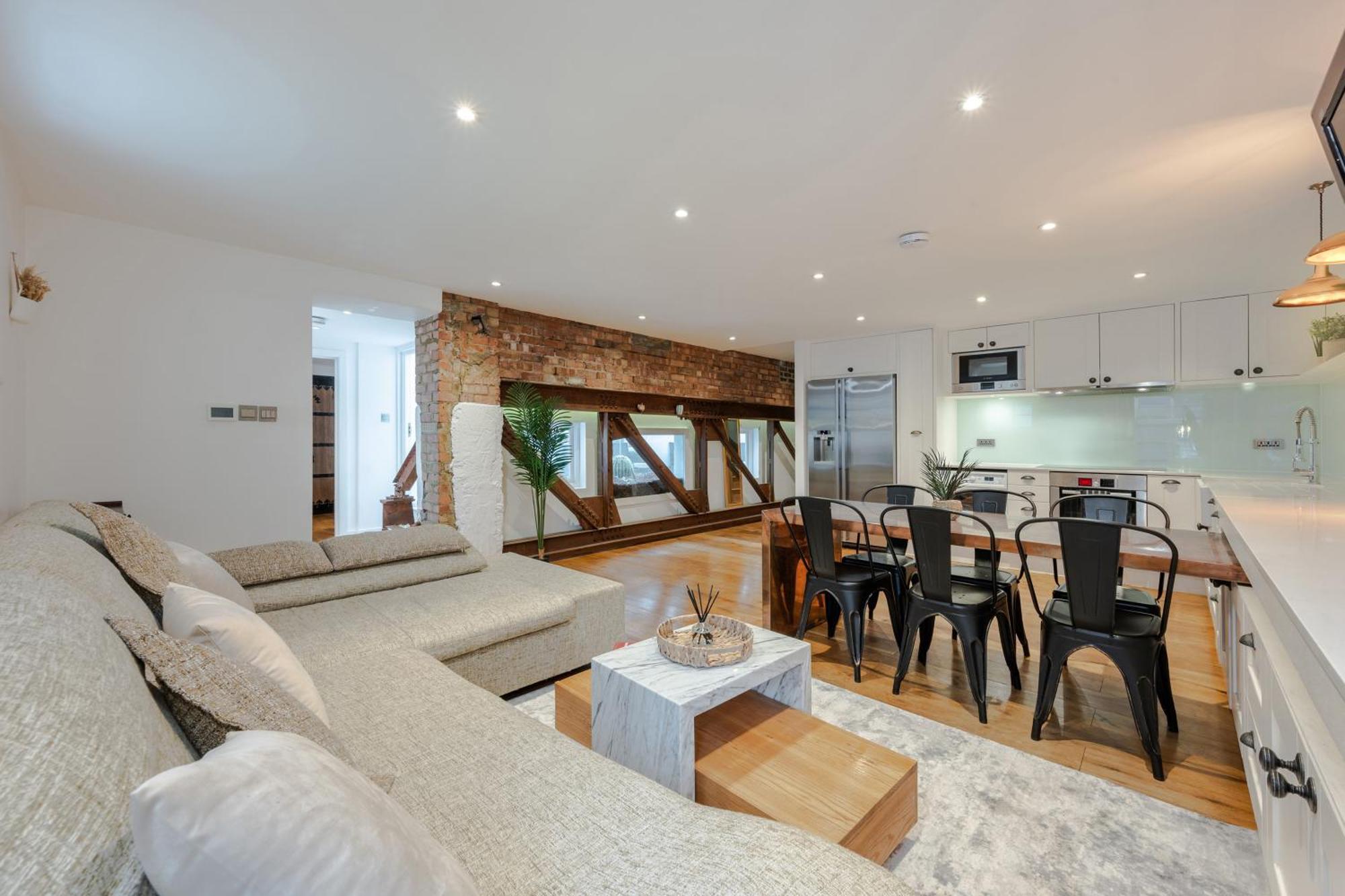Stunning Duplex Apartment In Central לונדון מראה חיצוני תמונה